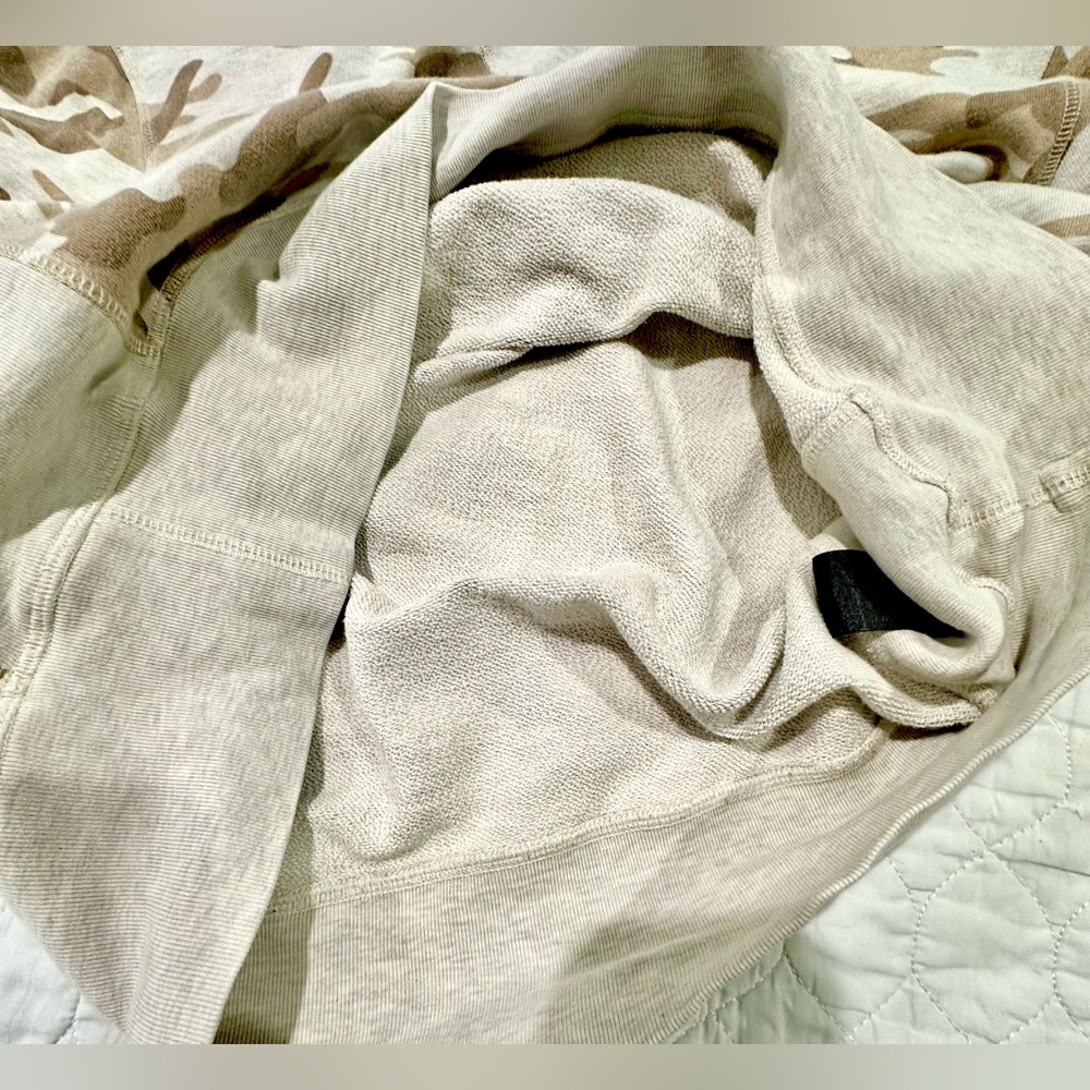 Todd Snyder NY XL Desert Camo Cotton Sweatshirt Crewneck Pullover Made In USA - Picture 6 of 9